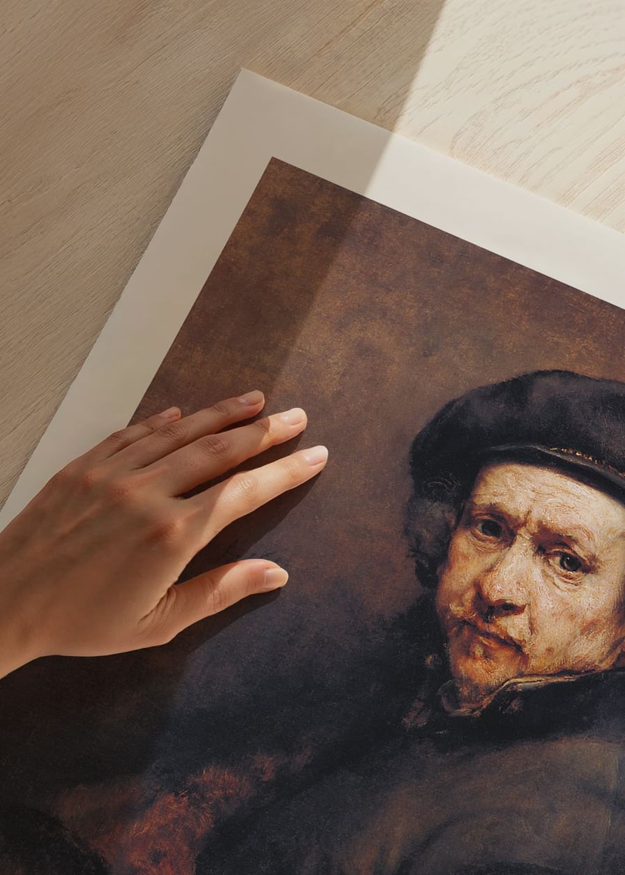 Self-Portrait 1659 By Rembrandt-12