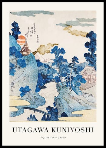 Poster Fuji No Yukei By Utagawa Kuniyoshi