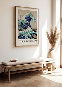 The Great Wave Off Kanagawa By Katsushika Hokusai-2