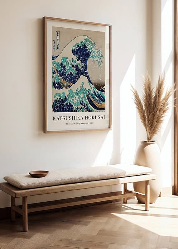 The Great Wave Off Kanagawa By Katsushika Hokusai-12