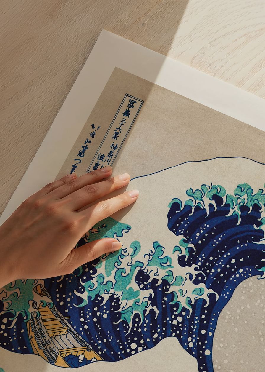 The Great Wave Off Kanagawa By Katsushika Hokusai-12