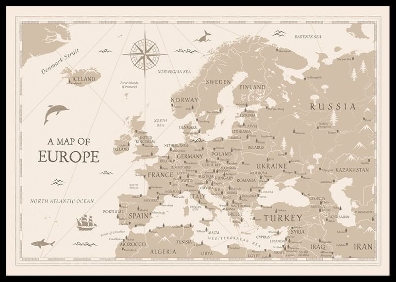 A Map Of Europe-12