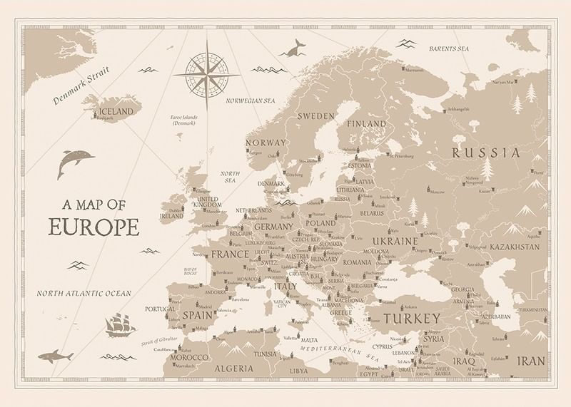 A Map Of Europe-12