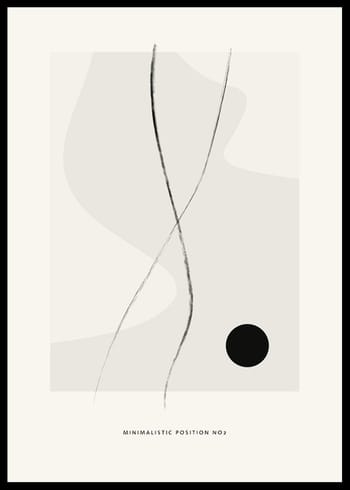 Poster Minimalistic Position No2