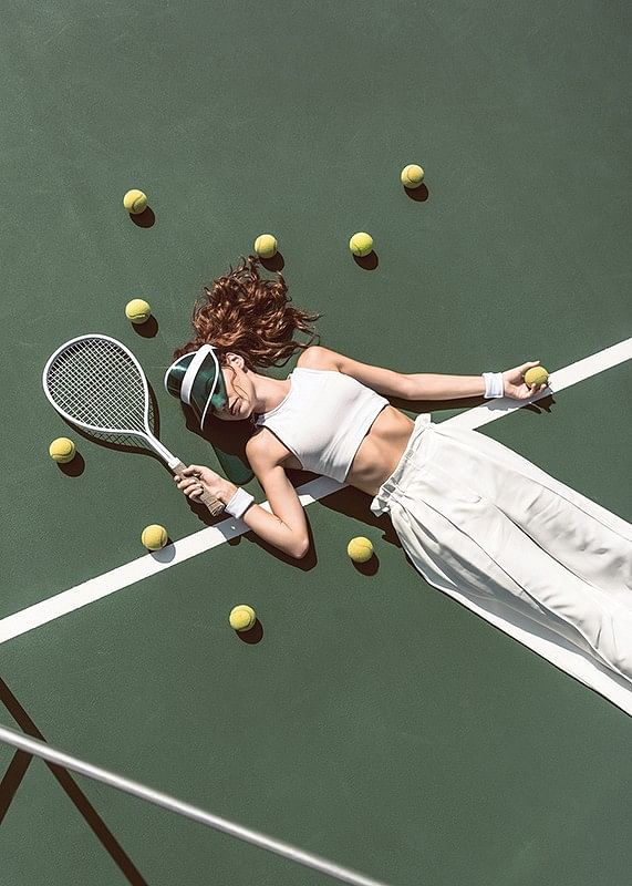 On The Tennis Court-12