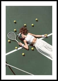 On The Tennis Court-0