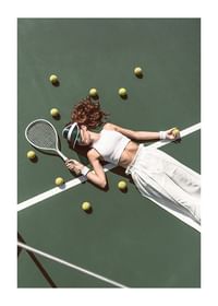 On The Tennis Court-1
