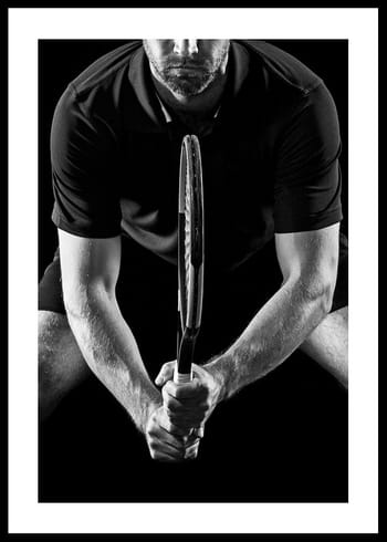 Poster Tennis Player No2