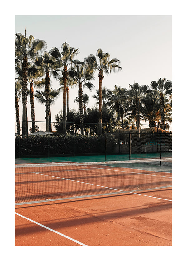 Plakāts Tennis Court