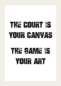 Grafisk text med sportcitat i svart på vit bakgrund-3