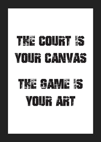 Graphic text with sports quote in black on white background-5