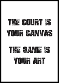 Graphic text with sports quote in black on white background-6
