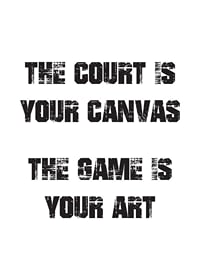 Graphic text with sports quote in black on white background-7