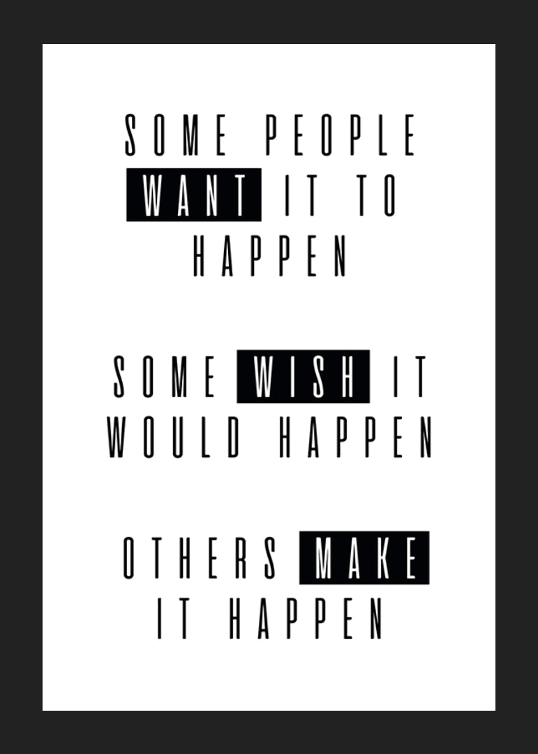 Motivational black and white text poster with quote by Michael Jordan-12
