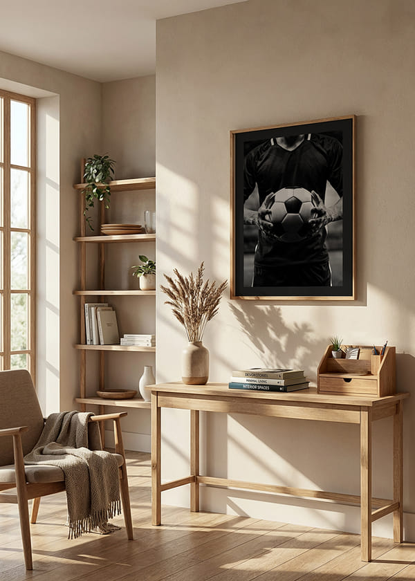 Poster Soccer Player crossfade