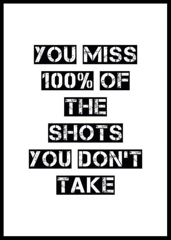 Poster Shoot To Score