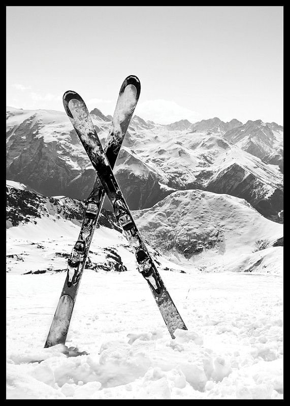 Crossed Skis-12