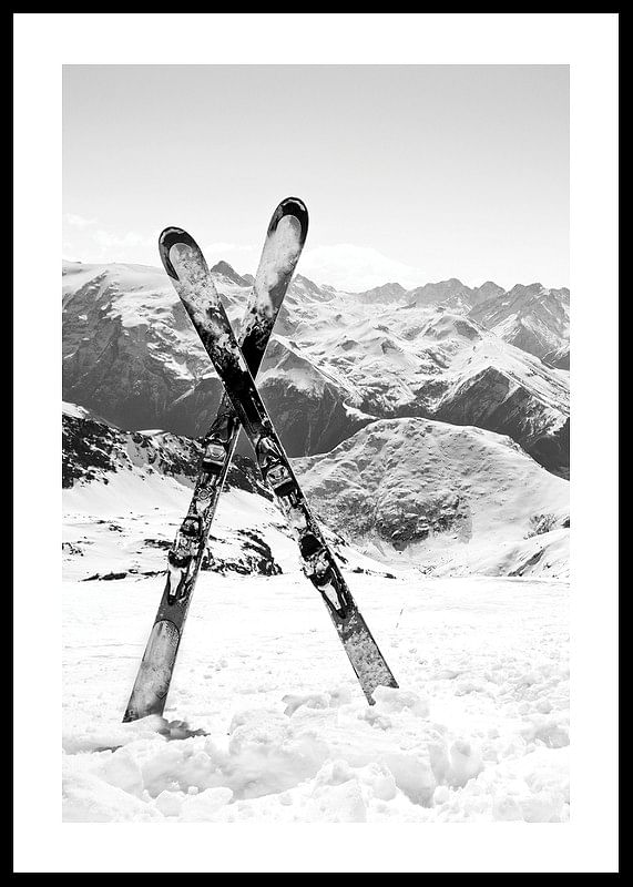 Crossed Skis-12