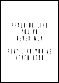 Black motivational quote text on white background in simple style-0