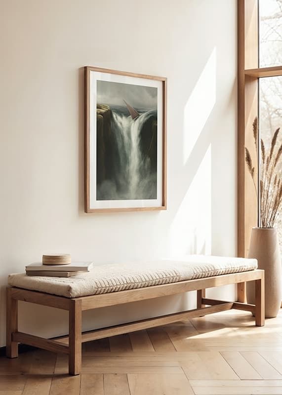 Poster Falling Into A Waterfall crossfade