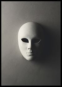 Mask On The Wall-2