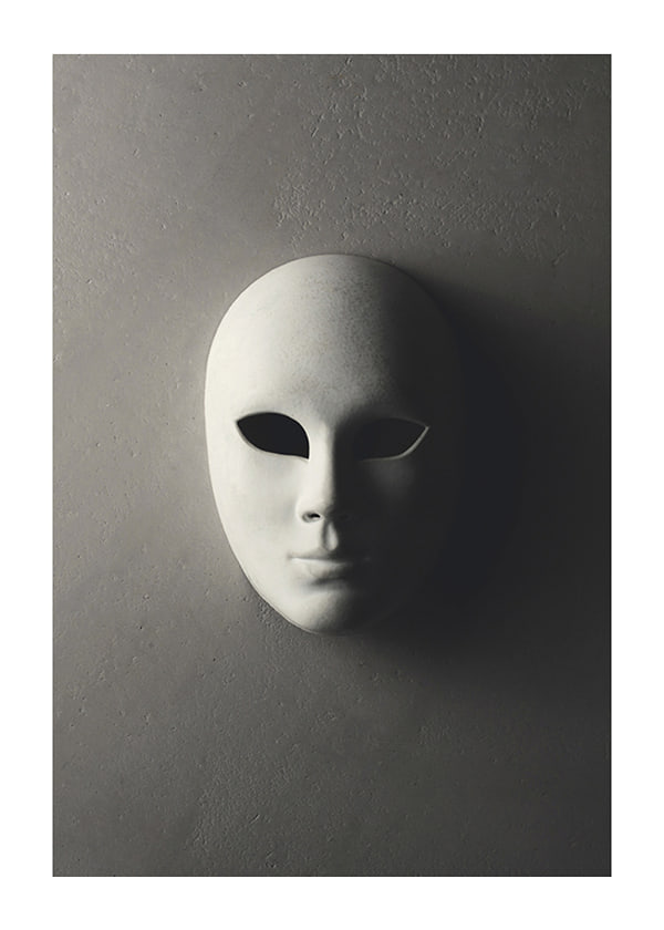 Plakāts Mask On The Wall