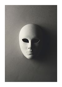 Mask On The Wall-1