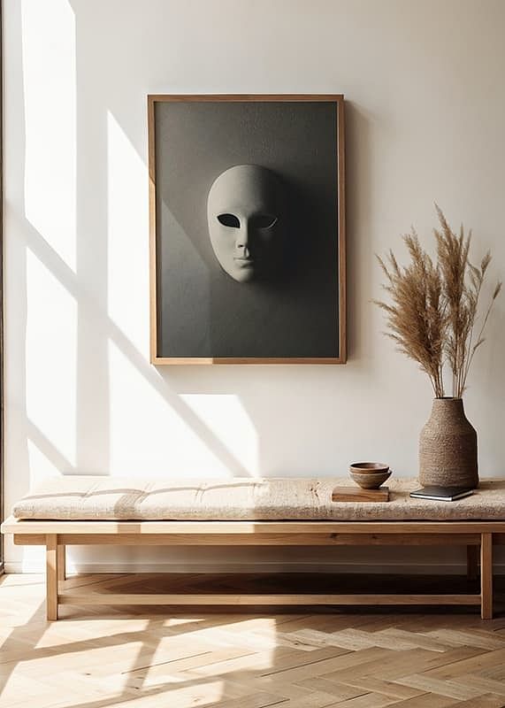 Mask On The Wall-12