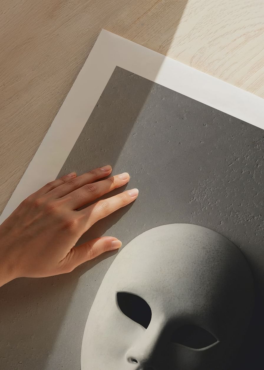 Mask On The Wall-12