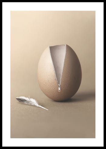 Poster Unzipped Egg