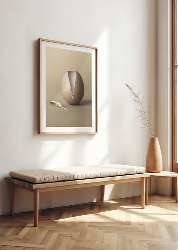 Poster Unzipped Egg crossfade