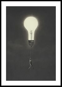 Flying With Light Bulb-0