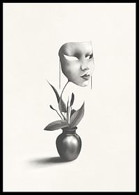 Mask In A Plant-2