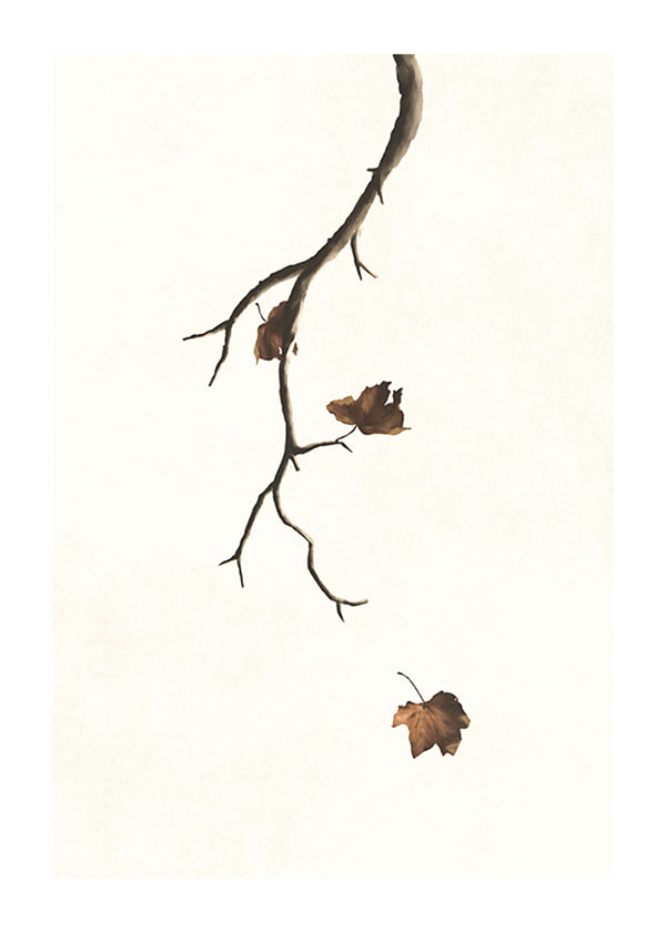 Plakāts Autumn Leaves Falling