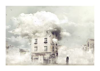 Poster Surreal City