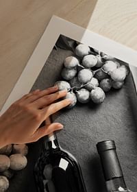 Wine Bottles B&W-5