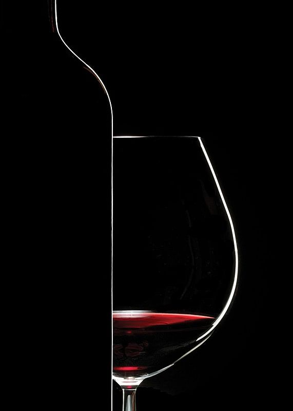 Red Wine And Bottle-12