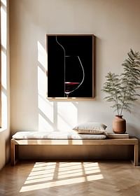 Red Wine And Bottle-4