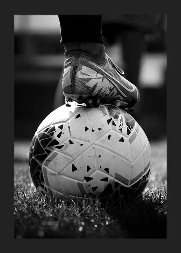 Poster Soccer Player No2