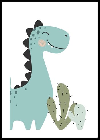 Poster Happy Dinosaur
