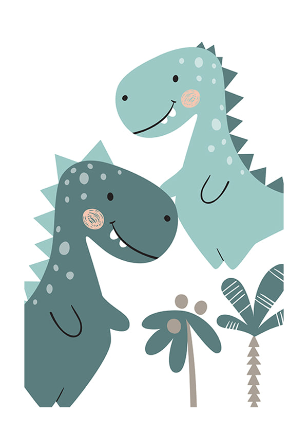 Plakāts Rex Dinosaur Friends