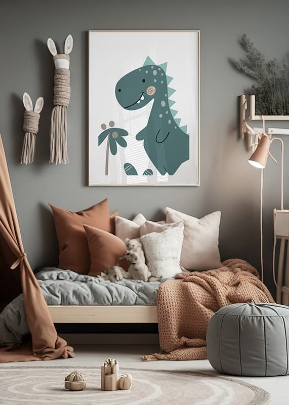 Plakāts Rex Dinosaur crossfade