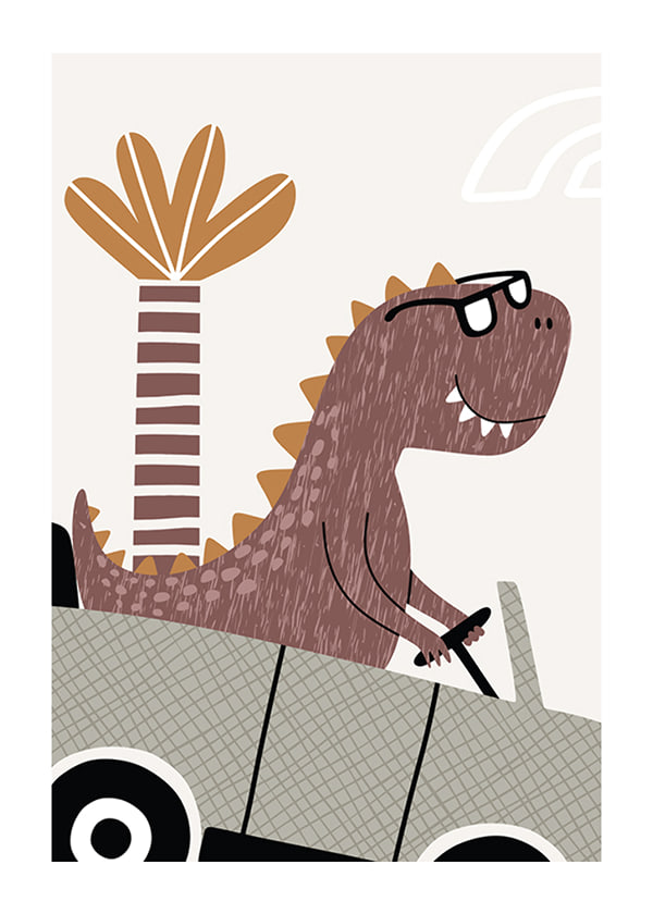Plakāts Dino Off Road No2
