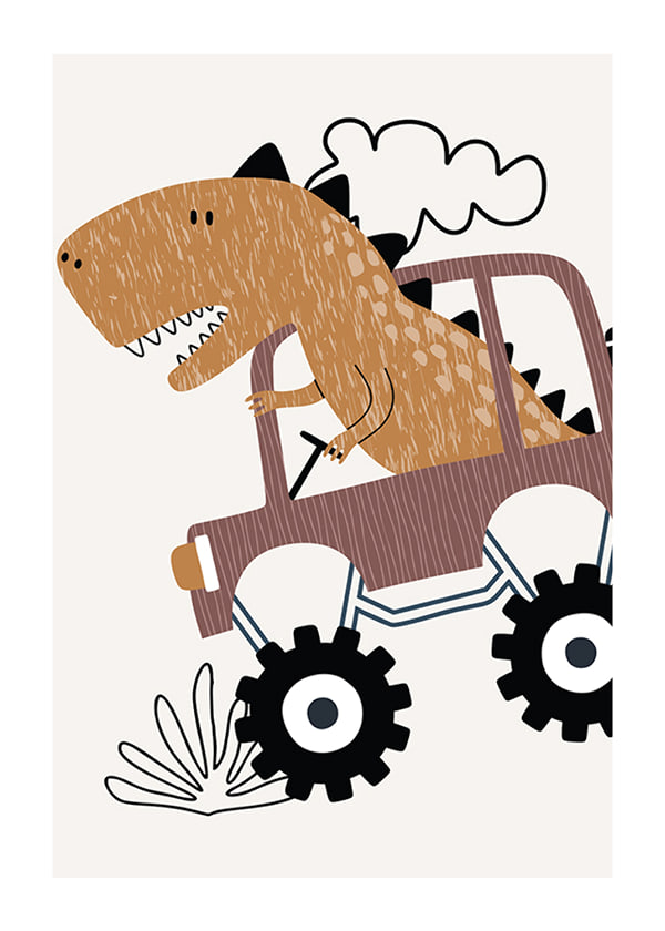 Plakāts Dino Off Road No1