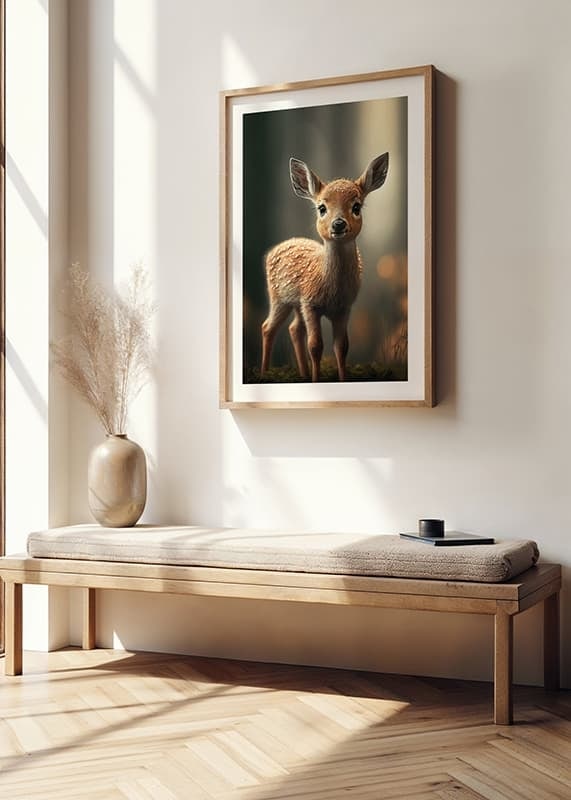 Plakāts Cute Deer crossfade