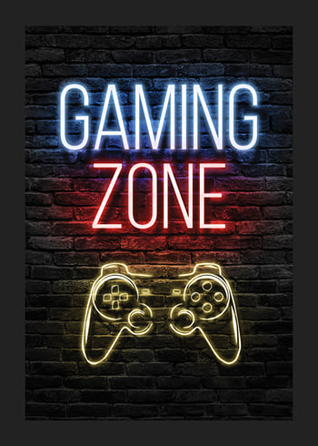 Plakat Gaming Zone