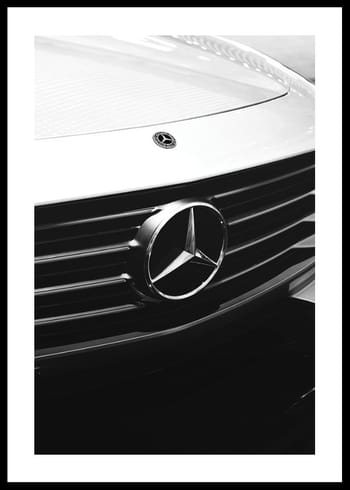 Plakat Mercedes Benz Emblem