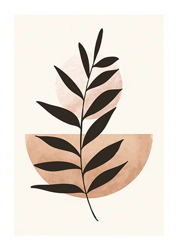 Poster Nature Abstraite No1
