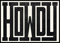 Graphic text in black bold western-inspired font on beige background-6