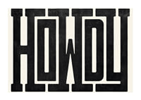 Graphic text in black bold western-inspired font on beige background-1